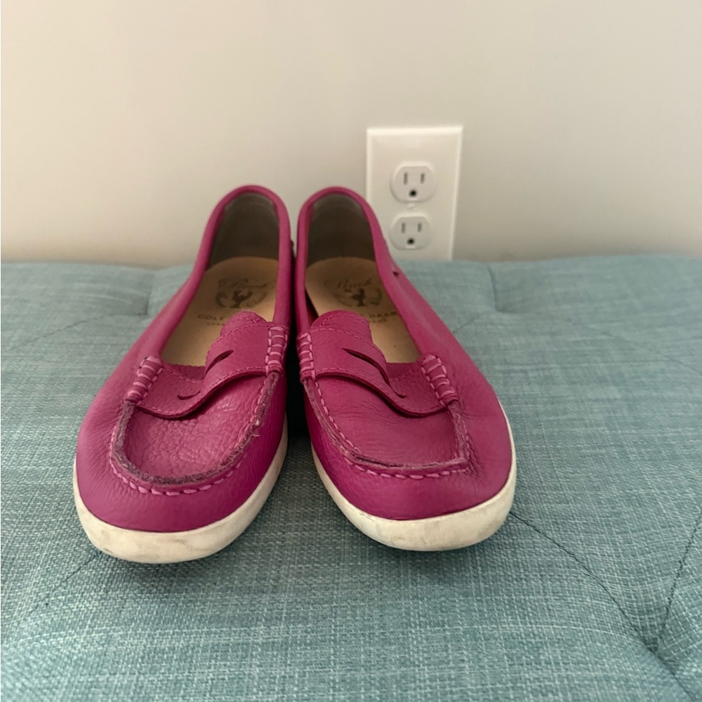Cole Haan Pink Loafers